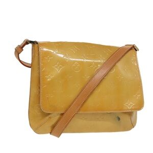 Louis Vuitton Monogram Vernis Thompson Street Bag Beige